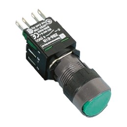 1 pcs - Schneider Electric Harmony XB6 Series Push Button, Panel Mount, 16mm Cutout, SPST, IP65