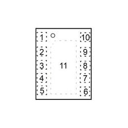 10 pcs : MCP16414-I/MN - Voltage Regulators - Switching Regulators Low lq Synchronous Boost Converter