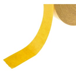 1 pcs - Tesa 51571 White Double Sided Cloth Tape, 0.16mm Thick, 13 N/cm, Synthetic Rubber Backing, 19mm x 50m