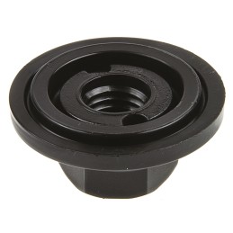 1 pcs - KEMET Insulated Capacitor Nut for use with Electrolytic Capacitor Nylon