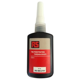 1 pcs - RS PRO T90 Green Threadlocking Adhesive, 50 ml, 24 h Cure Time