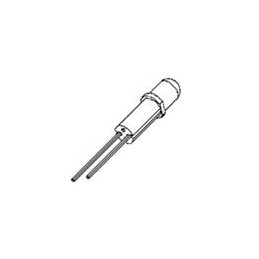 10 pcs : SSS-LX5093ID-500B - Standard LEDs - Through Hole LED With Spacer