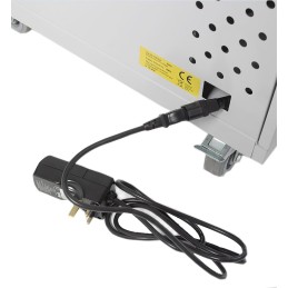 1 pcs - RS PRO 10 Door Vented Mild Steel Grey Laptop Charging Locker, 1800 mm x 450 mm x 450mm