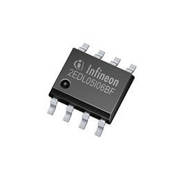 10 pcs : 2EDL05I06BFXUMA1 - Gate Drivers 600V high & low-side 0.7A,integrated BSD