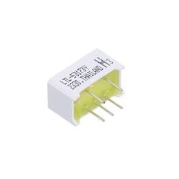 10 pcs : LTL-53173Y - Led Bars & Arrays 1 BAR Yellow