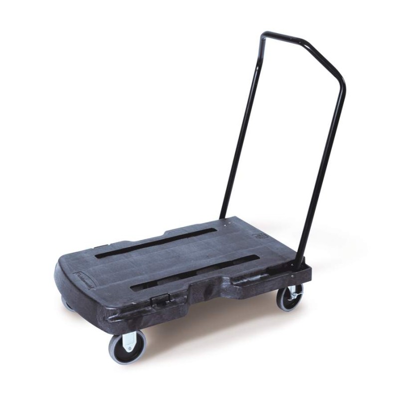 1 pcs - Rubbermaid Commercial Products Flatbed PE Platform Trolley, 82.6 x 52.1cm, 181.4kg Load