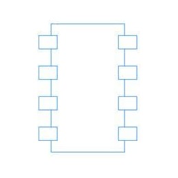 10 pcs : THVD1426DRLR - RS-422/RS-485 Interface IC 3.3-V to 5-V 12-Mbps half-duplex RS-485 transceiver auto-direction control &p