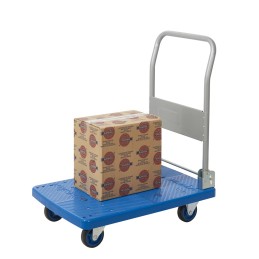 1 pcs - RS PRO Flatbed PP Platform Trolley, 720 x 490 x 860mm, 150kg Load
