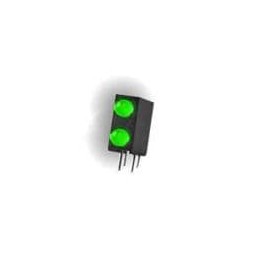 10 pcs : SSF-LXH240GGD - LED Circuit Board Indicators LED CBI