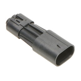 100 pcs - Molex, Squba 3.6 Male Crimp Connector Housing, 3.6mm Pitch, 2 Way, 1 Row