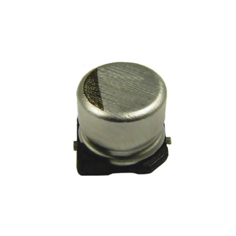 1 pcs - Panasonic 100μF Hybrid Aluminium Capacitor 50V dc, Surface Mount - EEHZA1H101V