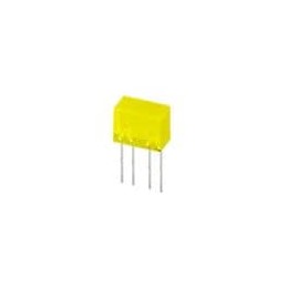 10 pcs : WP835/2YDT - Led Bars & Arrays Yellow 588nm 4mcd Diffused Light Bar