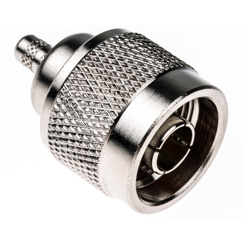 100 pcs - Amphenol RF, Plug Cable Mount N Connector, 50Ω, Crimp Termination, Straight Body