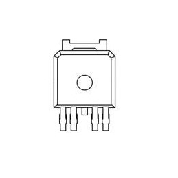 10 pcs : NJW4105DL5-08A-TE1 - LDO Voltage Regulators 8.0V 45V 500mA 4.0V to 40V HV LDO