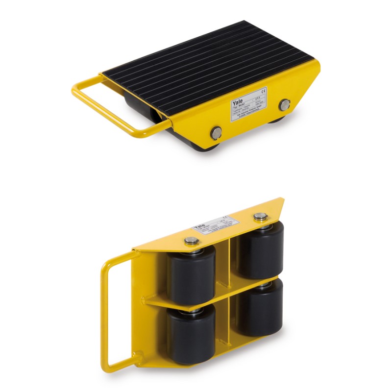 1 pcs - STEERMAN Steel Dolly, 5t Load, 210mm W x 415mm L