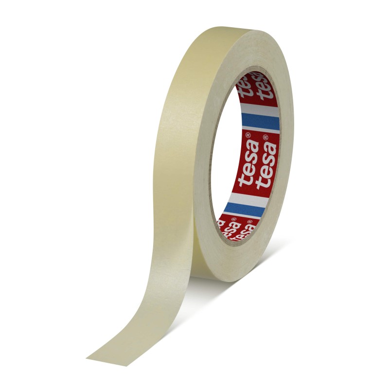 1 pcs - Tesa 4329 Yellow Masking Tape 19mm x 50m