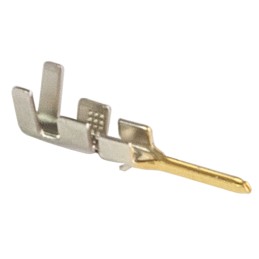 100 pcs - Hirose DF3 Series Male Crimp Terminal, 28AWG Min, 24AWG Max