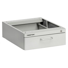 1 pcs - Treston 1 Drawer Unit, 135mm x 370mm x 460mm, Grey