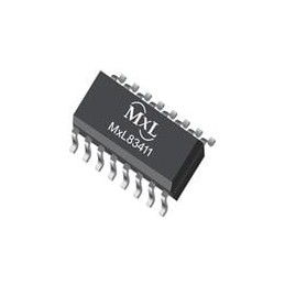 10 pcs : MXL83411I-ADA-R - RS-422/RS-485 Interface IC Quad RS-485/422 receiver with ESD and EFT protection