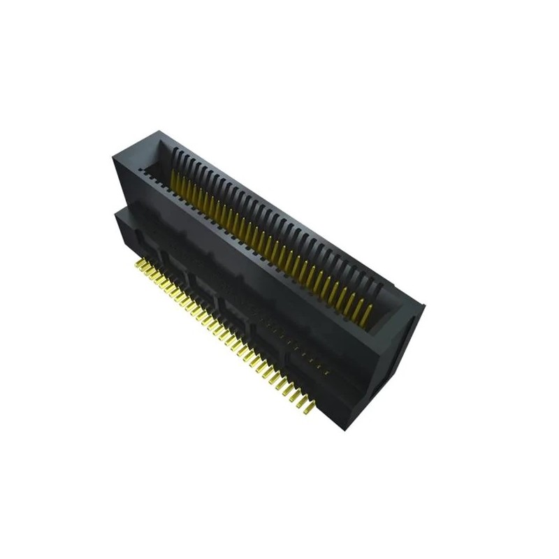 1 pcs - Samtec MEC6-DV Series Vertical Male Edge Connector, Surface Mount, 60-Contacts, 0.635mm Pitch, 2-Row