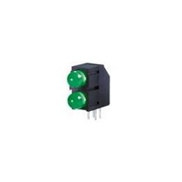10 pcs : WP1503EB/2GD - LED Circuit Board Indicators Green Green Diffused 568nm 50mcd