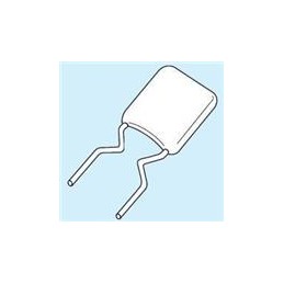 10 pcs : SL301C274KAB - Multilayer Ceramic Capacitors MLCC - Leaded 100 VDC 0.27 uF X7R 10 % 5.08 mm