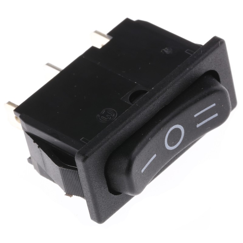 1 pcs - Marquardt SPDT, On-Off-On Rocker Switch Panel Mount