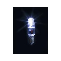 10 pcs : LE-0504-01W - LED Replacement Lamps - Based LEDs White 12 Volts Wedge Base LED Lamp