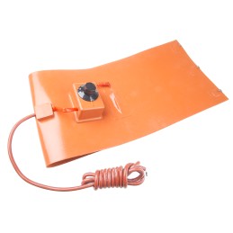 1 pcs - RS PRO Silicone Side Drum Heating Jacket, 250 x 900mm, 18l