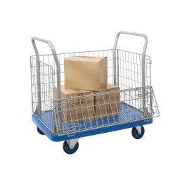 1 pcs - RS PRO No Aluminium Sack Truck, 300kg Load, 900 x 600 x 210mm Load Plate