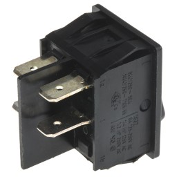 1 pcs - Marquardt DPST, On-None-Off Rocker Switch Panel Mount