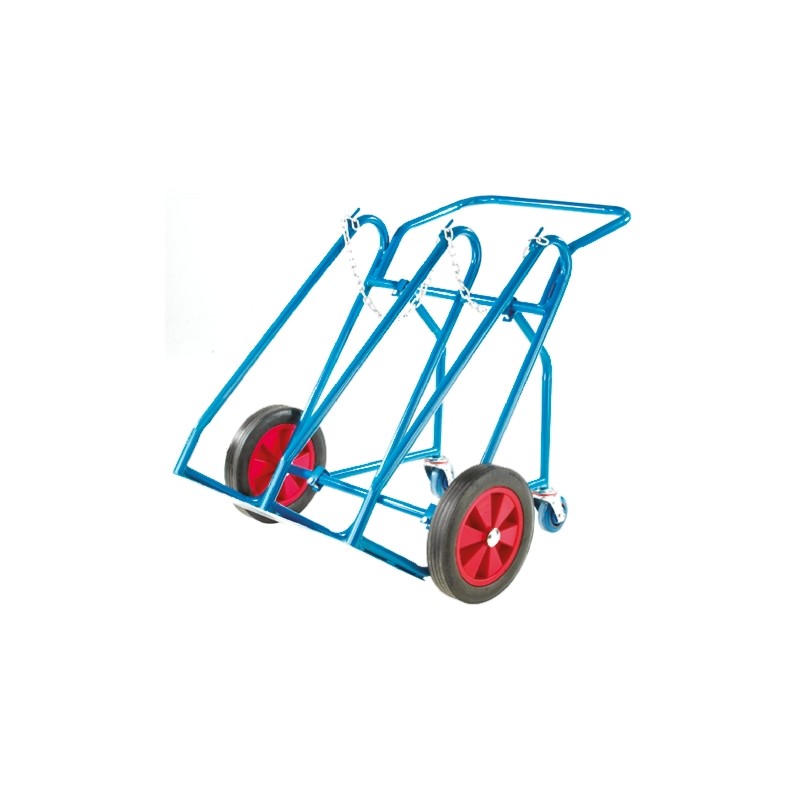 1 pcs - RS PRO Steel Drum Transporter, 200kg Load