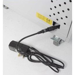 1 pcs - RS PRO 5 Door Vented Mild Steel Blue Locker, 900 mm x 450 mm x 450mm