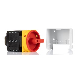 1 pcs - Eaton 6P Pole Panel Mount Isolator Switch - 63A Maximum Current, 22kW Power Rating, IP65