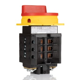 1 pcs - Eaton 6P Pole Panel Mount Isolator Switch - 63A Maximum Current, 22kW Power Rating, IP65