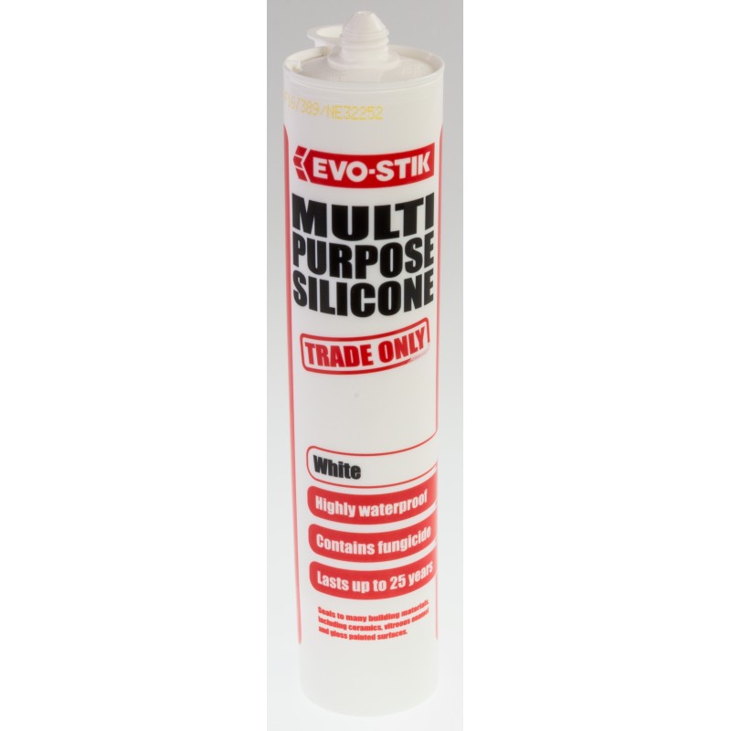 1 pcs - Evo-Stik White Sealant Paste 310 ml Cartridge