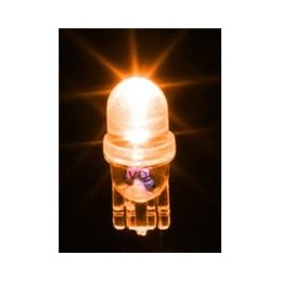 10 pcs : LE-0503-03Y - LED Replacement Lamps - Based LEDs Yel 595nm 12V Wedge Base LED Lamp