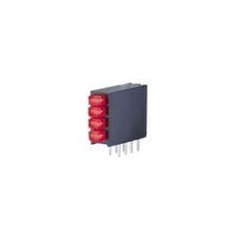 10 pcs : WP914CK/4IDT - LED Circuit Board Indicators Red Red Diffused 625nm 8mcd