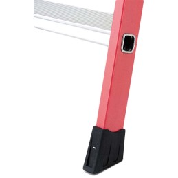 1 pcs - TUBESCA Fibreglass 5 steps Step Ladder, 1.15m platform height