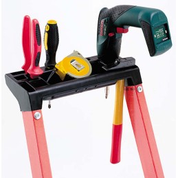 1 pcs - TUBESCA Fibreglass 5 steps Step Ladder, 1.15m platform height