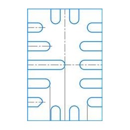 10 pcs : TPS54J061RPGR - Voltage Regulators - Switching Regulators 4-V to 16-V input, 6-A synchronous buck converter, 600-mV ref