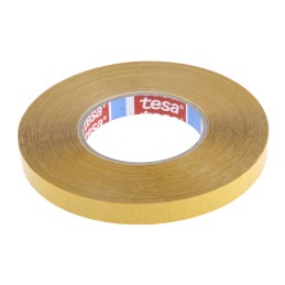 1 pcs - Tesa tesa fix Series 4970 White Double Sided Plastic Tape, 0.23mm Thick, 16.9 N/cm, PVC Backing, 15mm x 50m