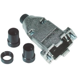 1 pcs - TE Connectivity AMPLIMITE Series Zinc Alloy D Sub Backshell, 15 Way