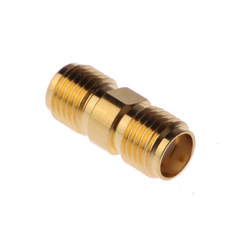 100 pcs - Amphenol RF Straight 50Ω RF Adapter SMA Socket to SMA Socket