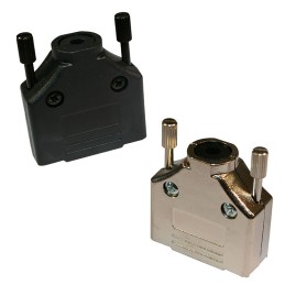 1 pcs - Norcomp 970 Series Zinc D Sub Backshell, 25 Way