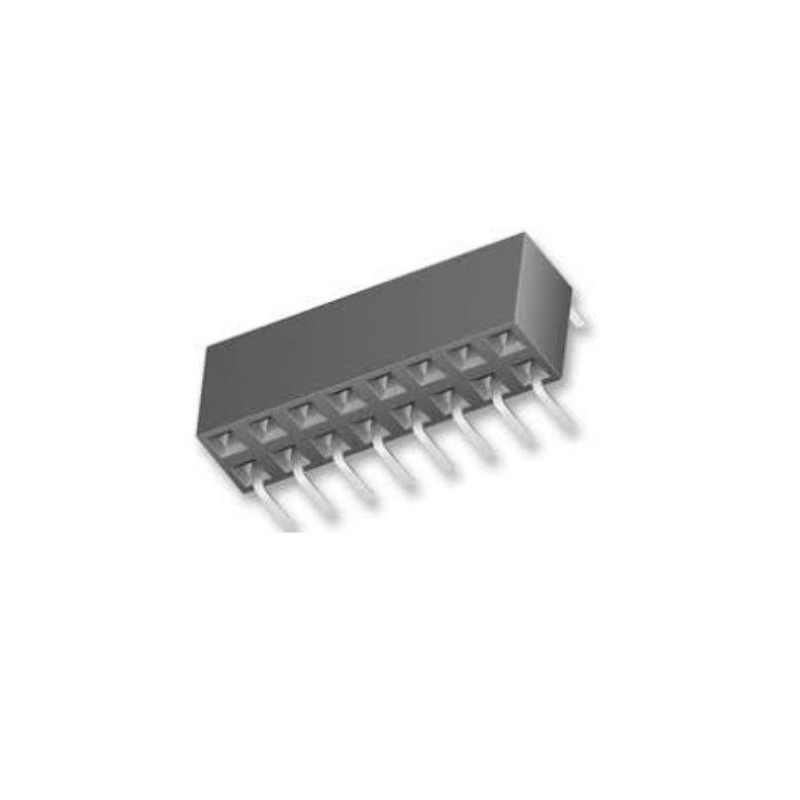 1 pcs - Samtec BCS Series PCB Socket, 14-Contact, 2-Row, 2.54mm Pitch
