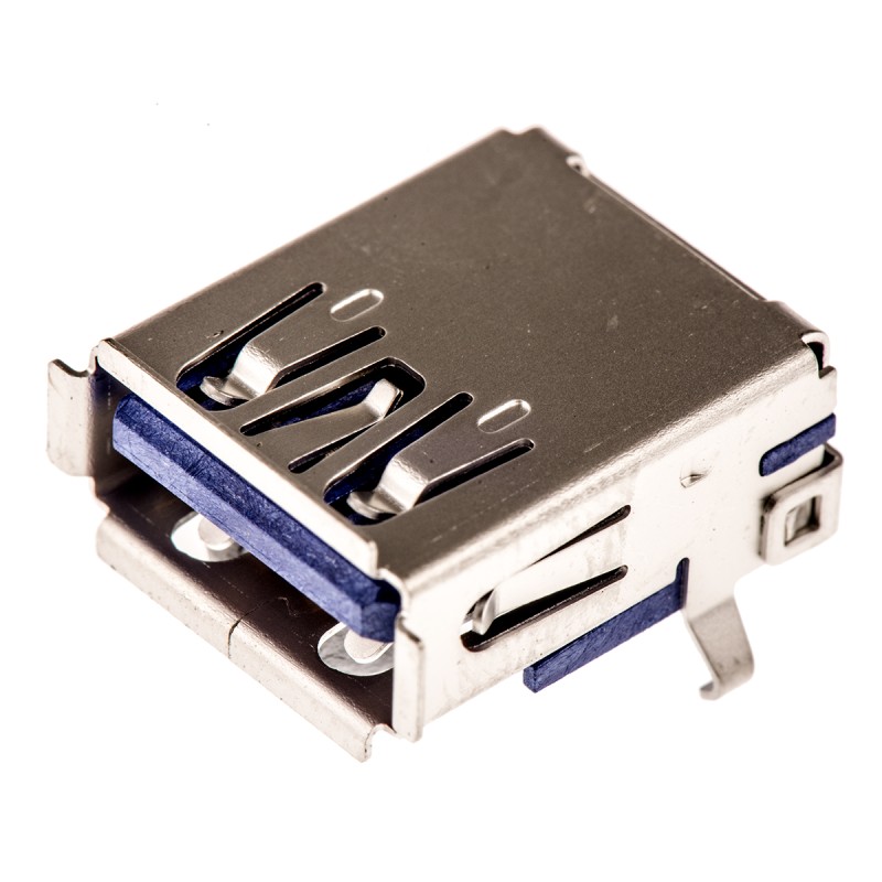 1 pcs - Wurth Elektronik Right Angle, Through Hole, Socket Type A 3.0 USB Connector