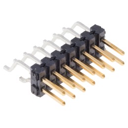 1 pcs - Samtec TSM Series Right Angle Surface Mount Pin Header, 14 Contact(s), 2.54mm Pitch, 2 Row(s), Unshrouded