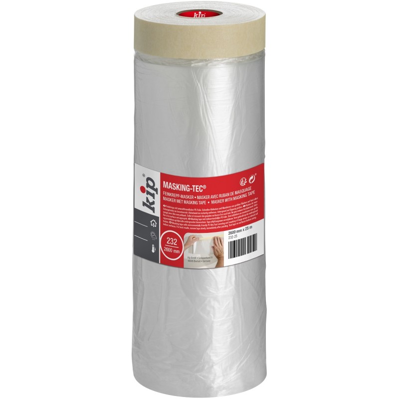 1 pcs - KIP 232-25 Beige Masking Tape 2.6m x 25m