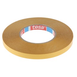 1 pcs - Tesa tesa fix Series 4970 White Double Sided Plastic Tape, 0.23mm Thick, 16.9 N/cm, PVC Backing, 12mm x 50m